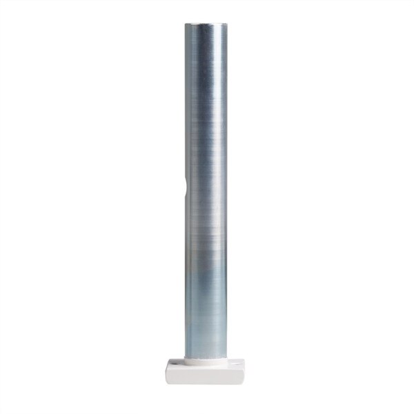 side view of the barrier arm shaft